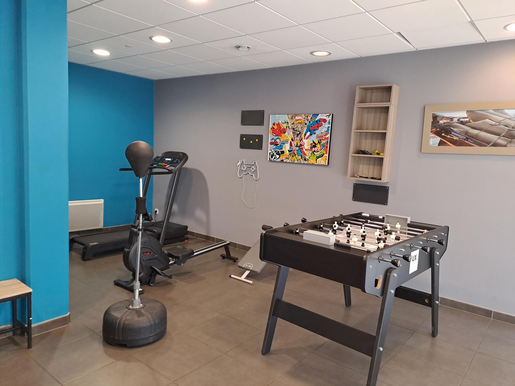 résidence étudiante UXCO Student H2O - salle de sport