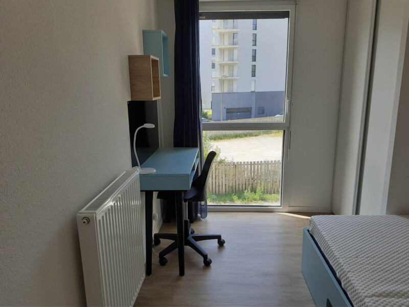 Résidence étudiante Lemon à Brest - chambre en colocation - bureau