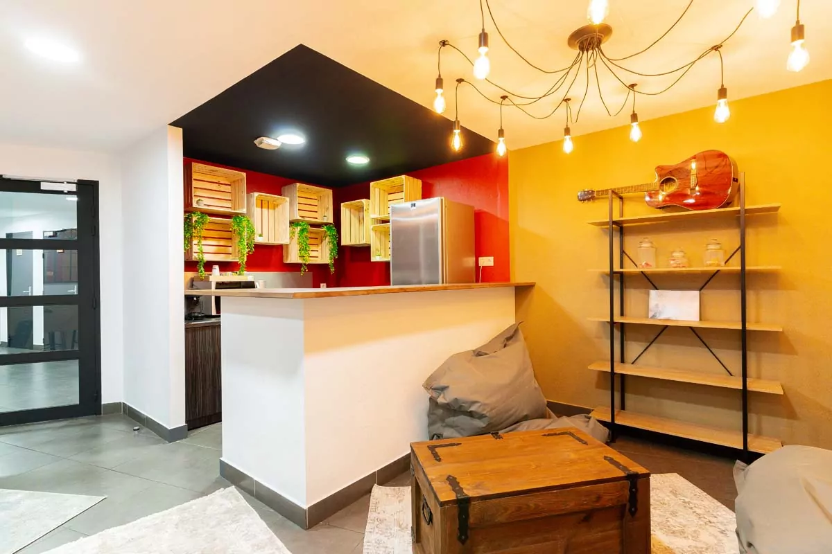 résidence étudiante UXCO Student Oméga à Rouen - cuisine commune