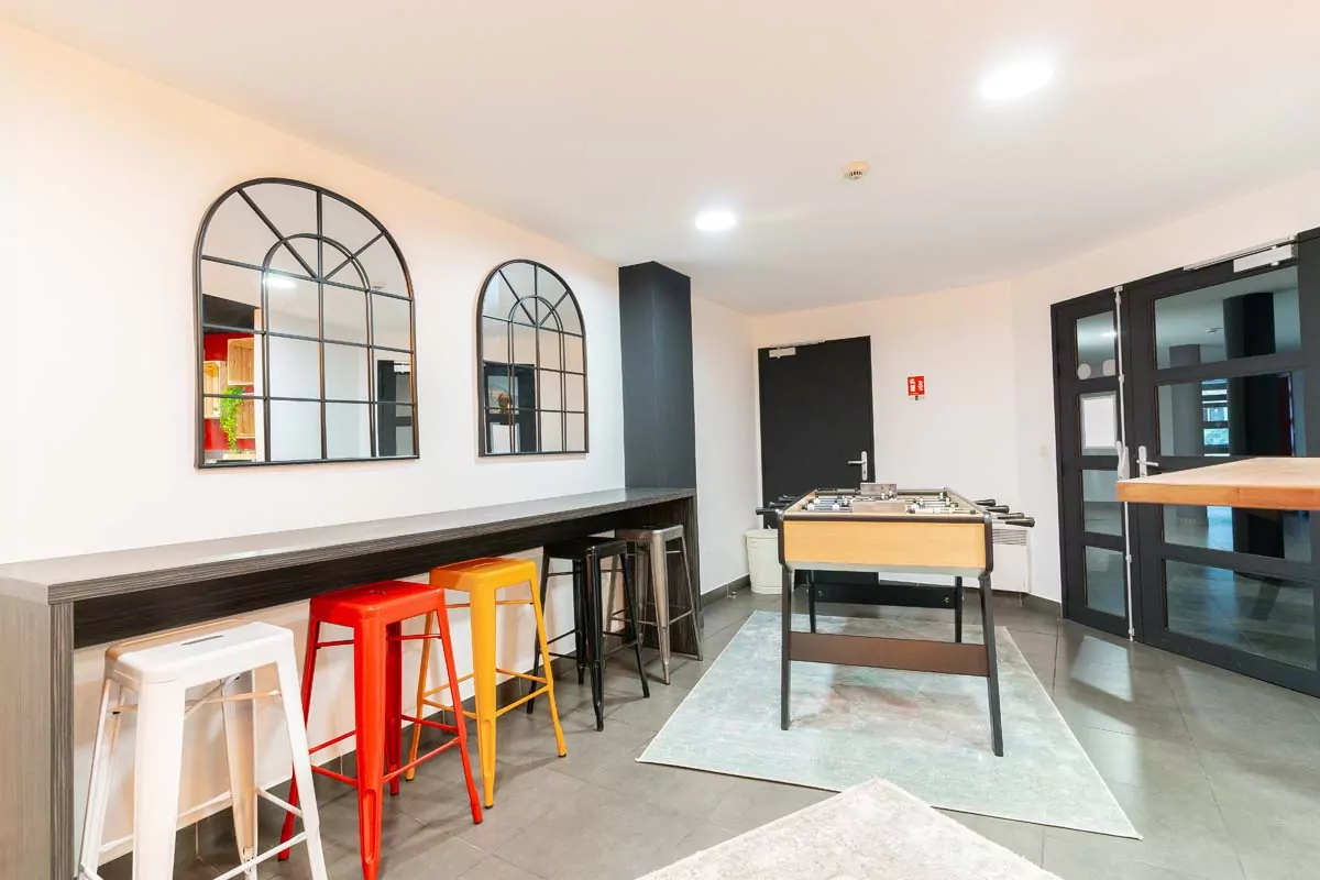 résidence étudiante UXCO Student Oméga à Rouen - babyfoot