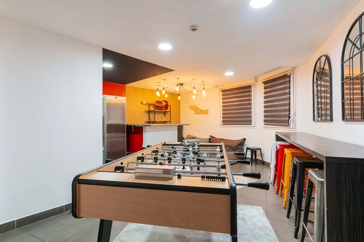 résidence étudiante UXCO Student Oméga à Rouen - babyfoot