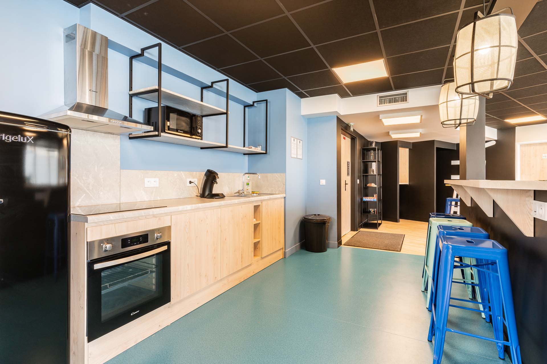 résidence étudiante UXCO Student Valhalla - Rouen cuisine commune