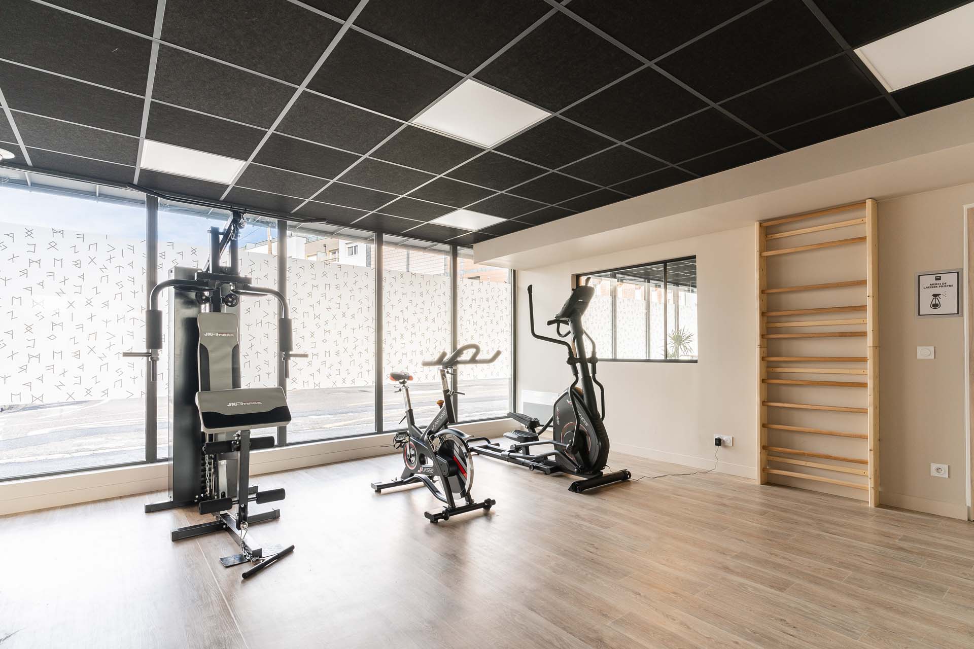 résidence étudiante UXCO Student Valhalla - Rouen salle de sport