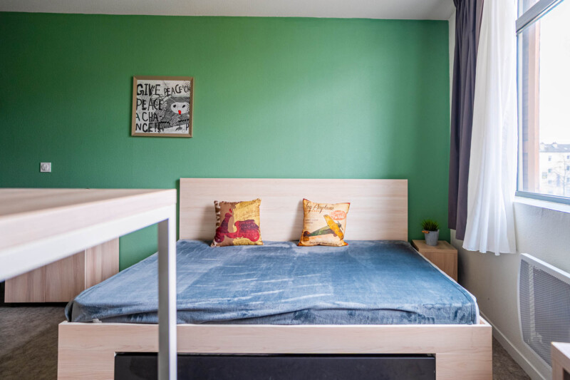 studio dans résidence étudiante à Reims