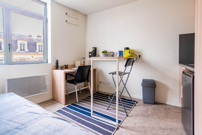 studio dans résidence étudiante à Reims