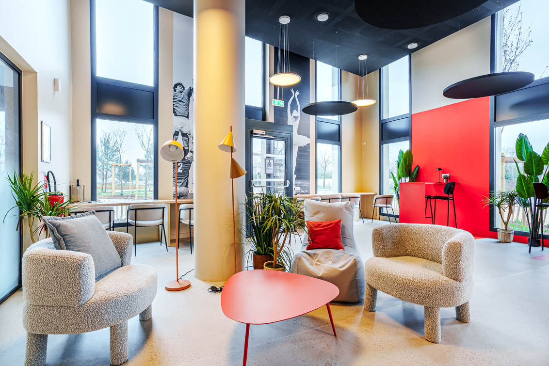 résidence étudiante FLEEP Dijon - UXCO Student - Salle commune