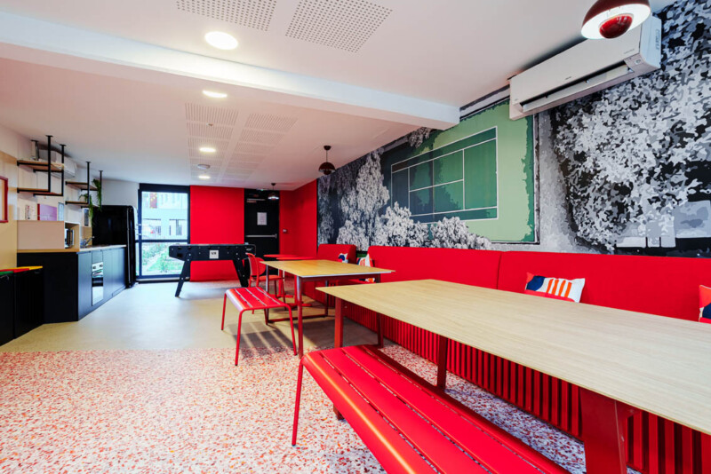 résidence étudiante FLEEP Dijon - UXCO Student - salle à manger