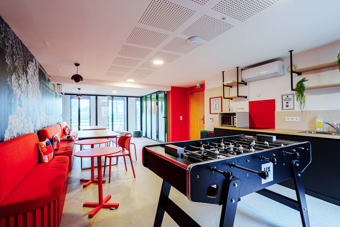 résidence étudiante FLEEP Dijon - UXCO Student - babyfoot