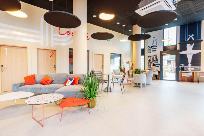 résidence étudiante FLEEP Dijon - UXCO Student - Salle commune