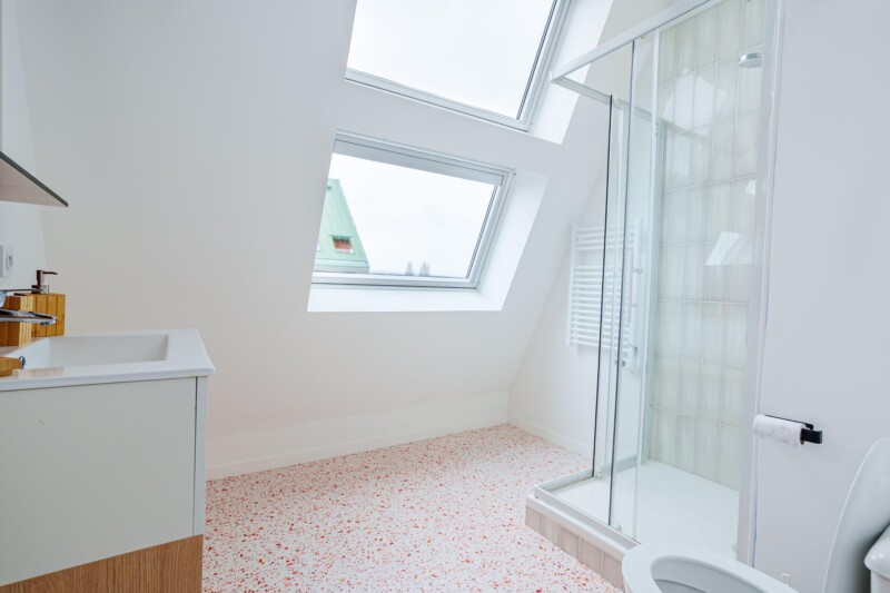 logement étudiant UXCO Student Fleep Dijon - T2 salle de bain