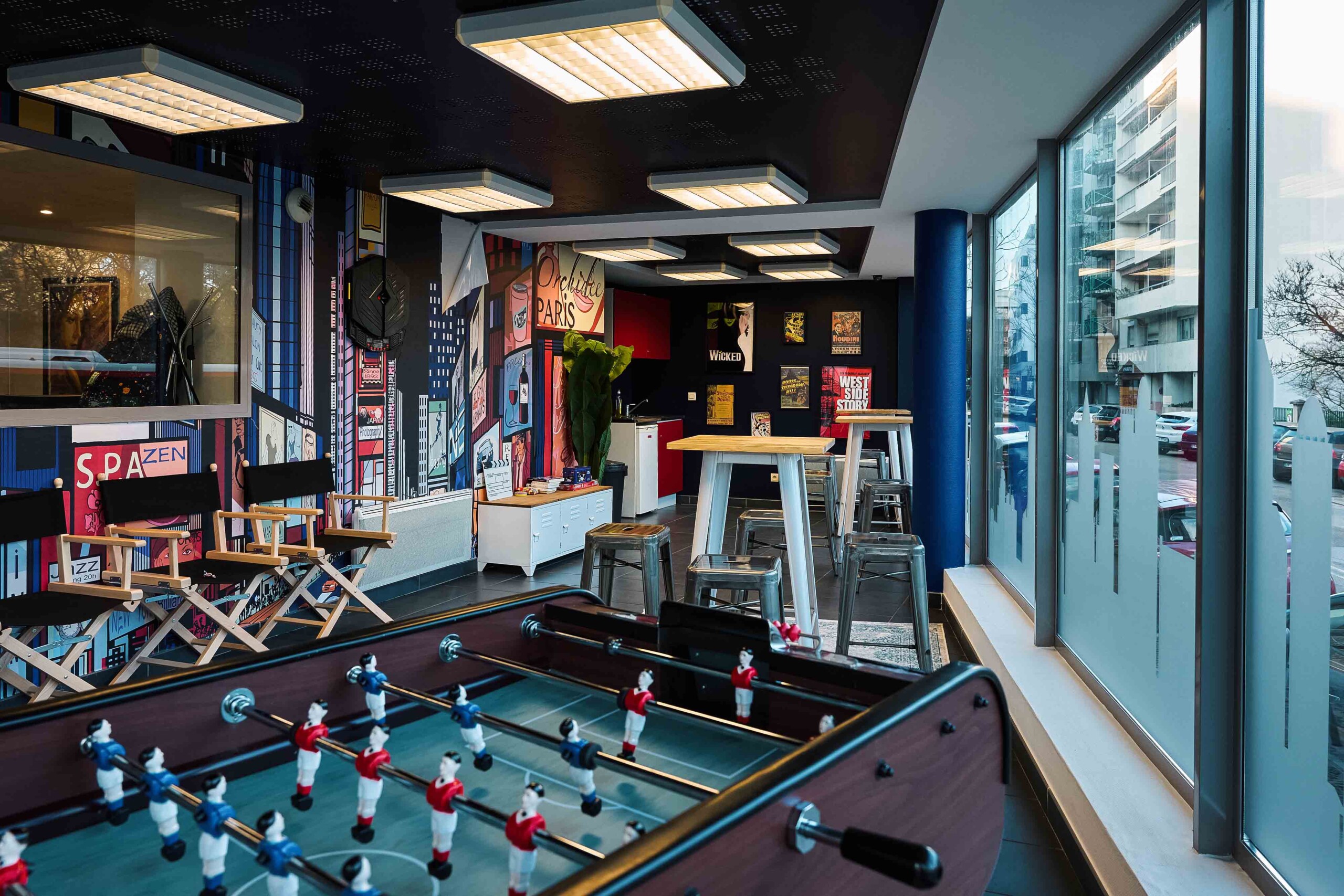 residence étudiante UXCO_LYON_Andromaque babyfoot