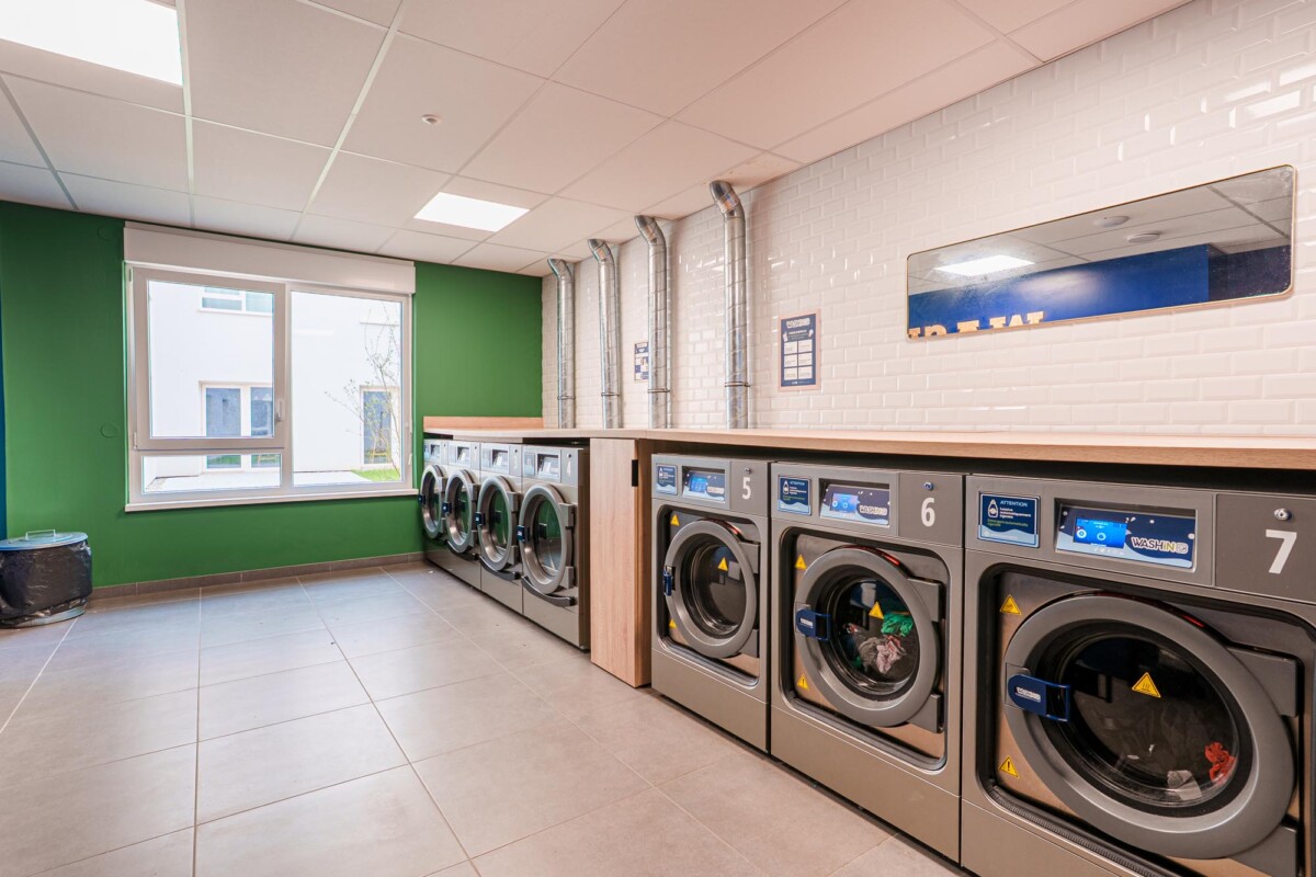 Résidence étudiante UXCO Student K7 Strasbourg laverie