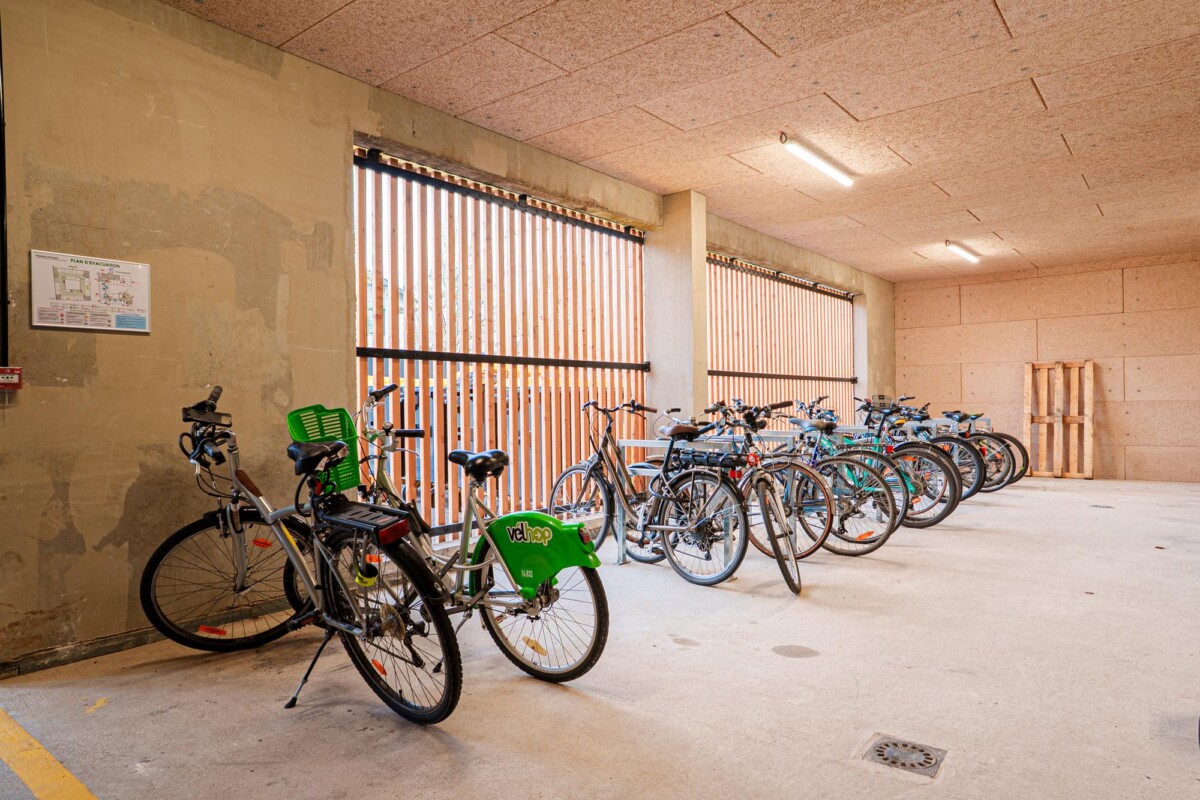 Résidence étudiante UXCO Student K7 Strasbourg local à velo