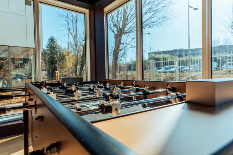 Babyfoot de la résidence étudiante Babylone à Lille