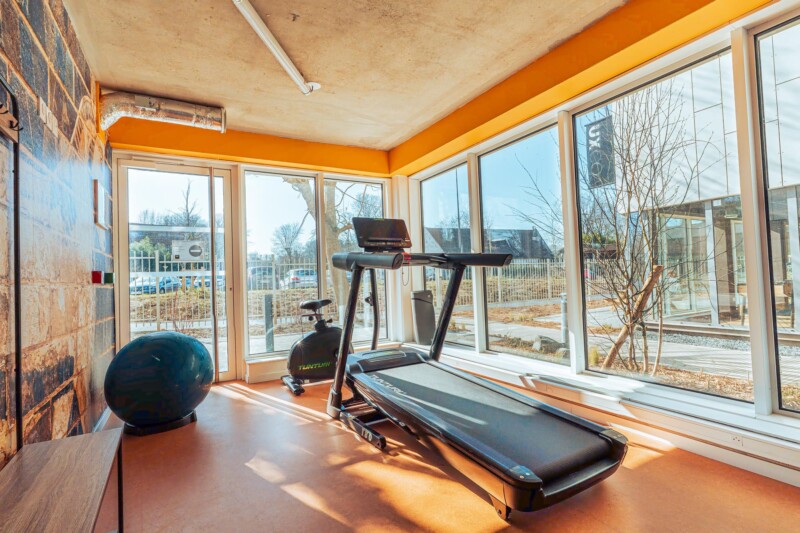 Salle de sport de la résidence étudiante Babylone à Lille