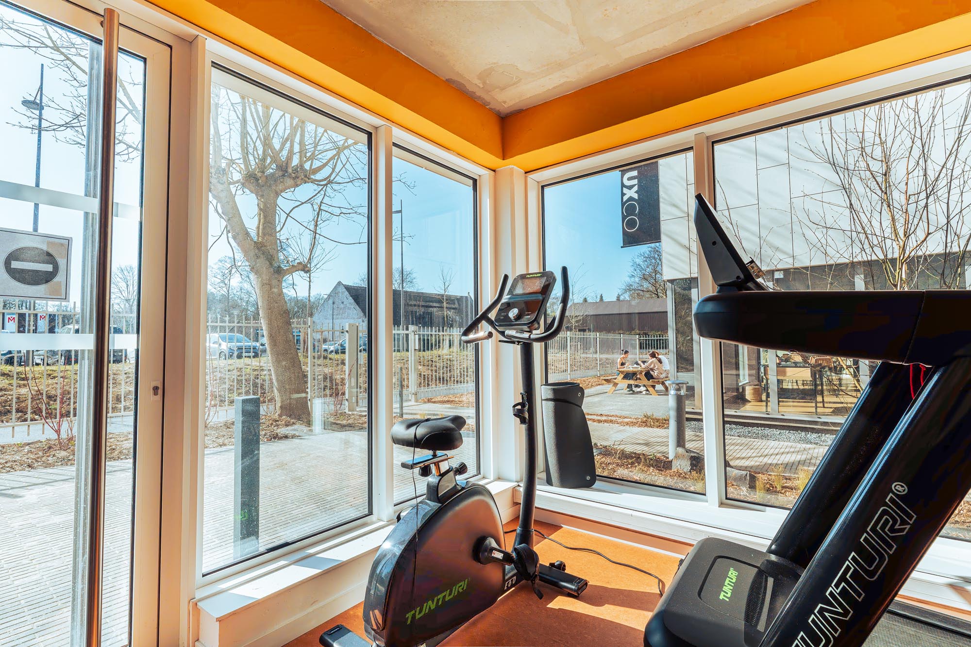 Salle de sport de la résidence étudiante Babylone à Lille