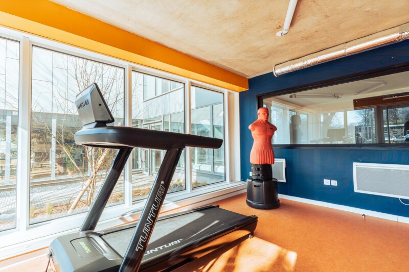 Salle de sport de la résidence étudiante Babylone à Lille
