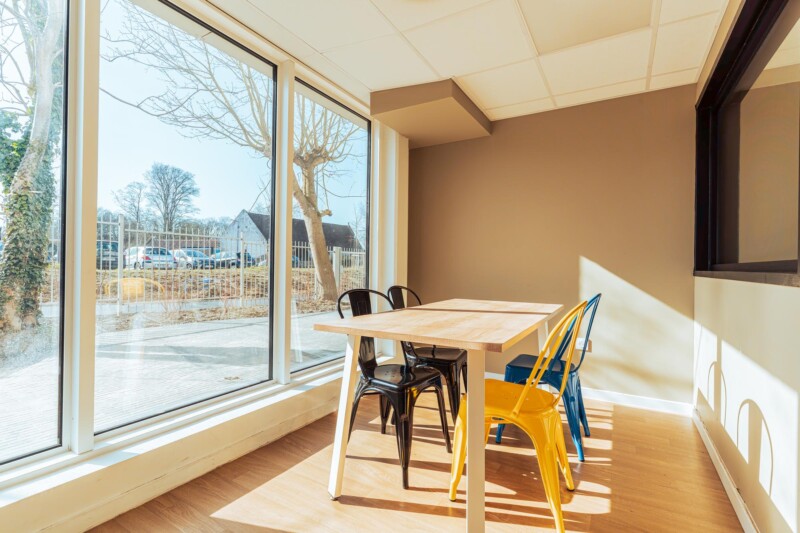 Salle de coworking de la résidence étudiante Babylone à Lille