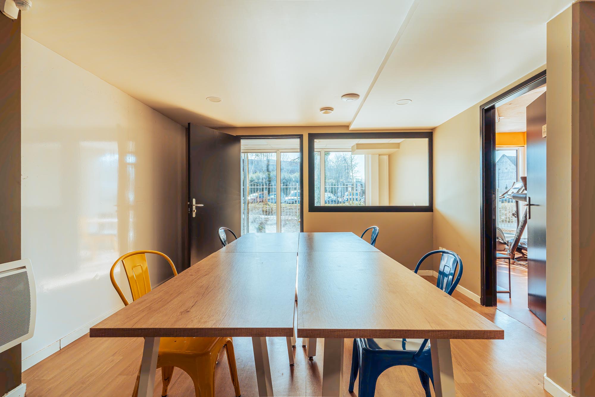 Salle de coworking de la résidence étudiante Babylone à Lille