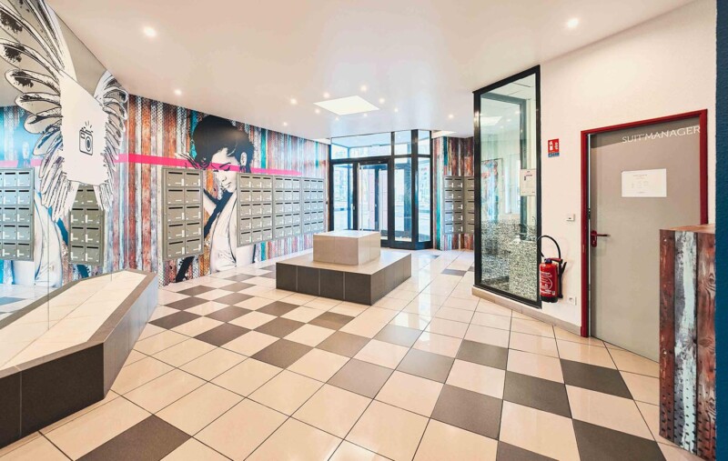 résidente étudiante Albert Thomas UXCO Student entrée