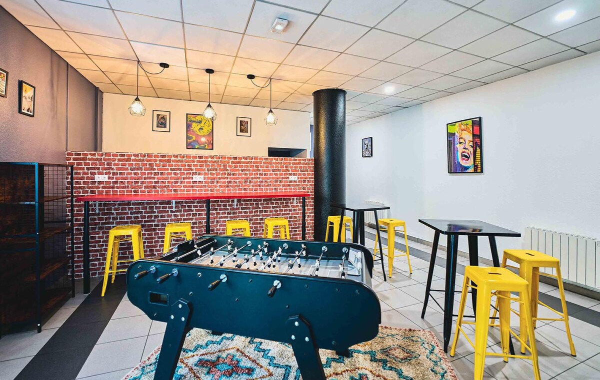 résidente étudiante Albert Thomas UXCO Student babyfoot