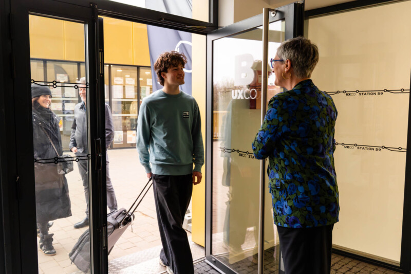 entrée résidence étudiante UXCO Student