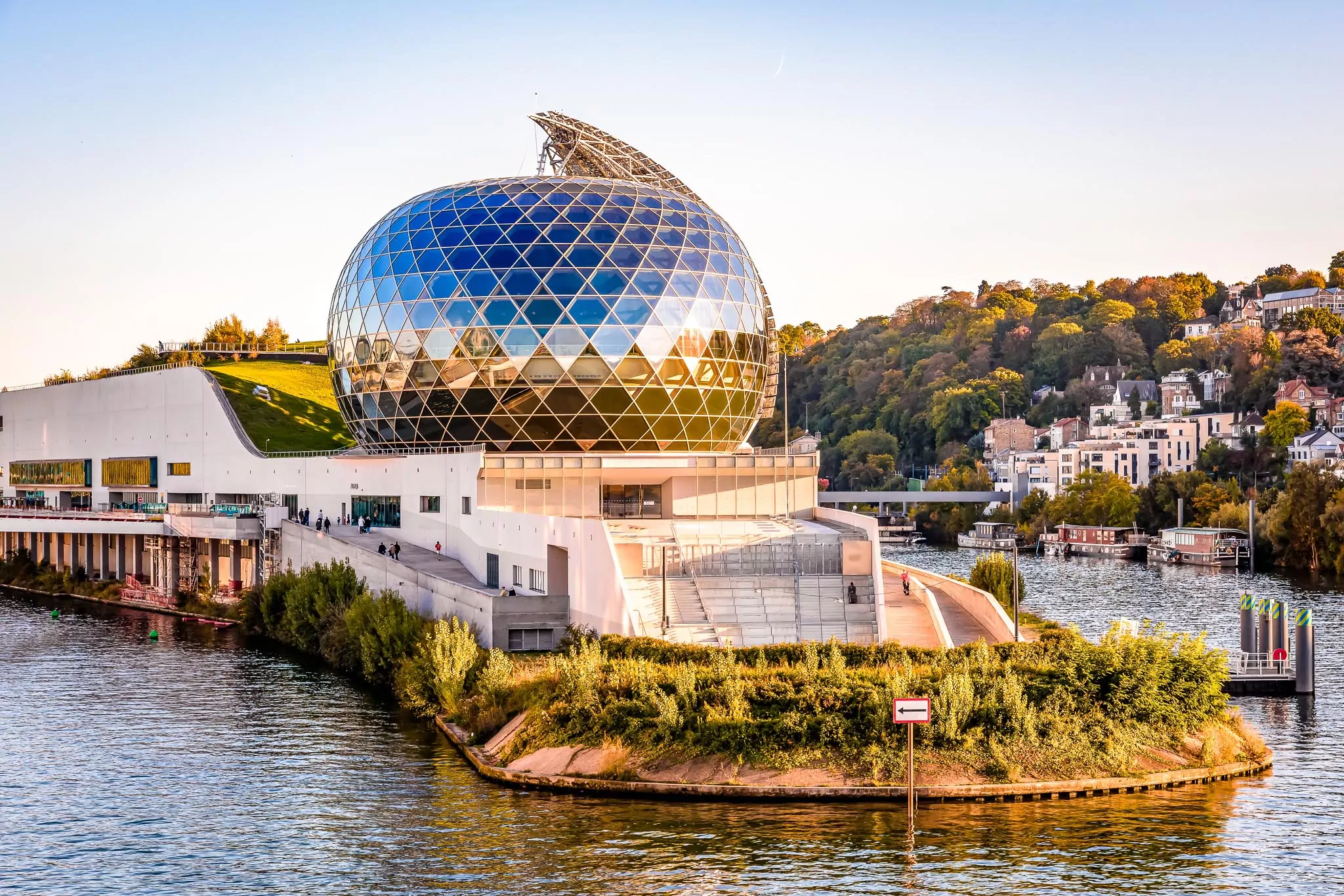 La Seine Musicale venue near Paris, France.
