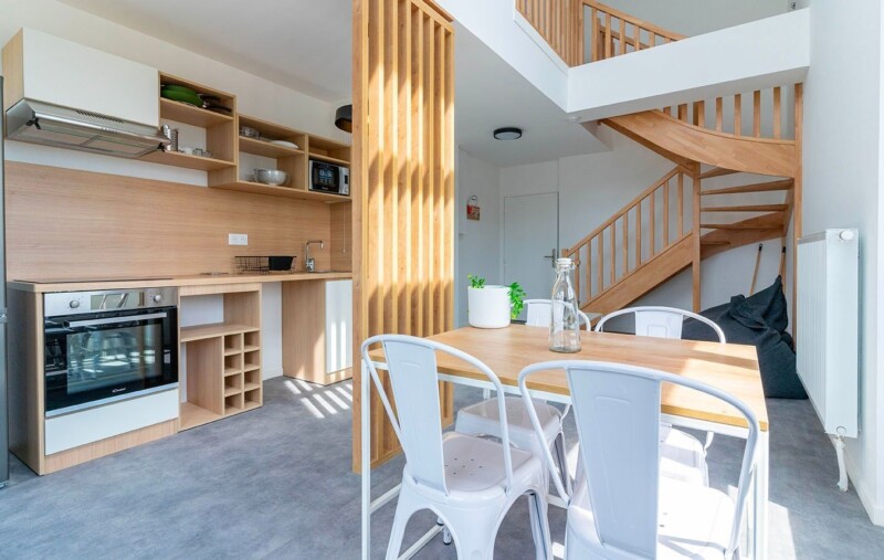 Résidence étudiante UXCO Student Hacker Palaiseau - chambre privée colocation Duplex