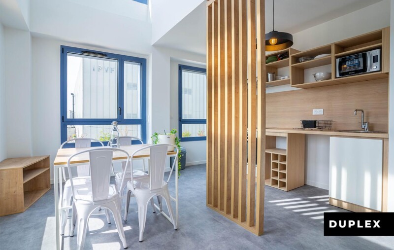 Résidence étudiante UXCO Student Hacker Palaiseau - chambre privée colocation Duplex