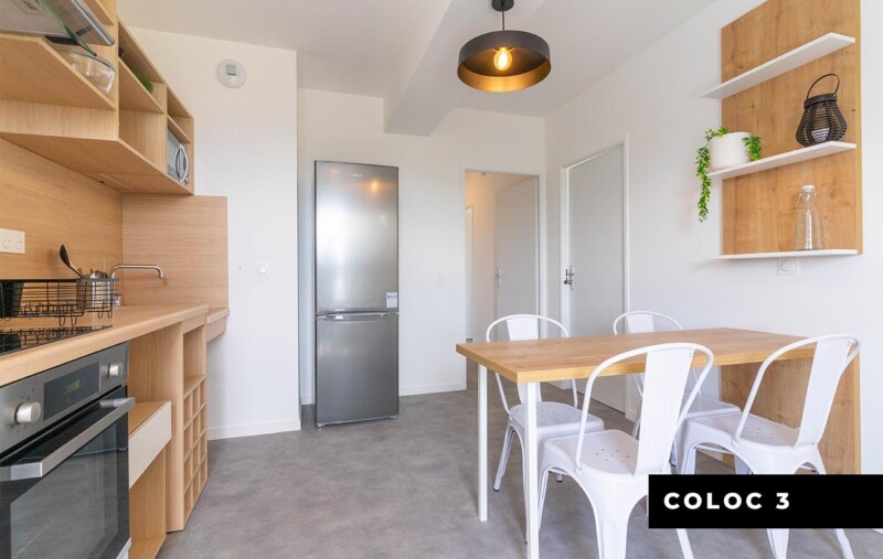 Résidence étudiante UXCO Student Hacker Palaiseau - chambre privée colocation