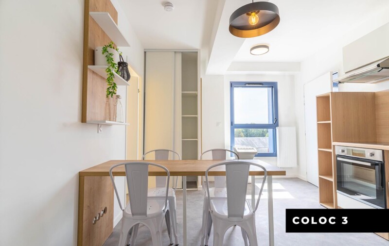 Résidence étudiante UXCO Student Hacker Palaiseau - chambre privée colocation