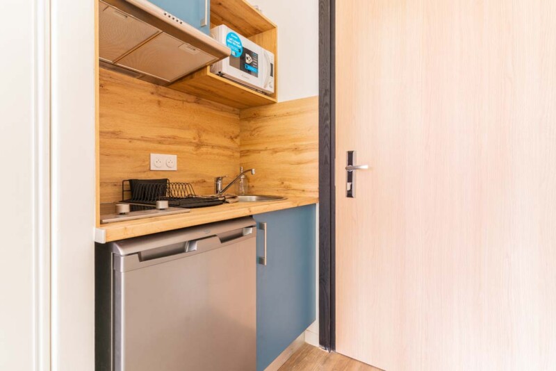 résidence étudiante UXCO Student K7 Strasbourg - studio cuisine