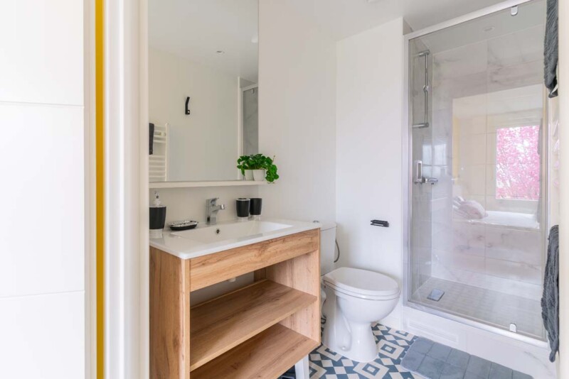 résidence étudiante UXCO Student K7 Strasbourg - studio salle de bain