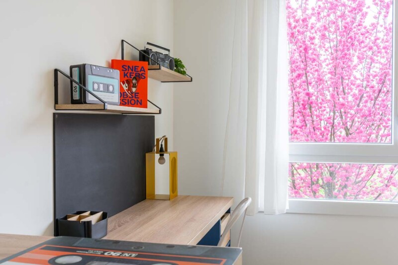 résidence étudiante UXCO Student K7 Strasbourg - studio bureau