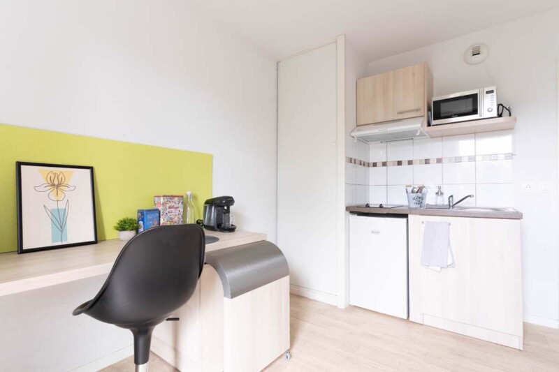 résidence étudiante UXCO lucien jonas valenciennes Studio