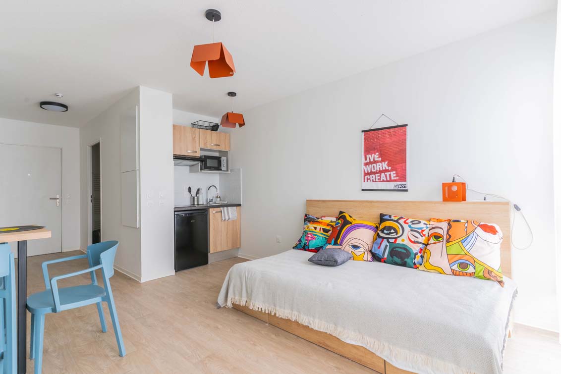 résidence étudiante La Rochelle Studio