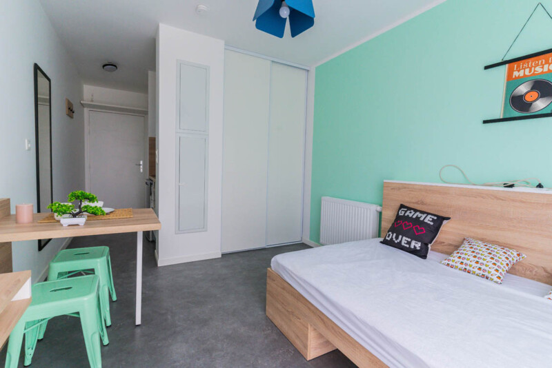 Residence étudiante UXCO Pixel Nantes - studio