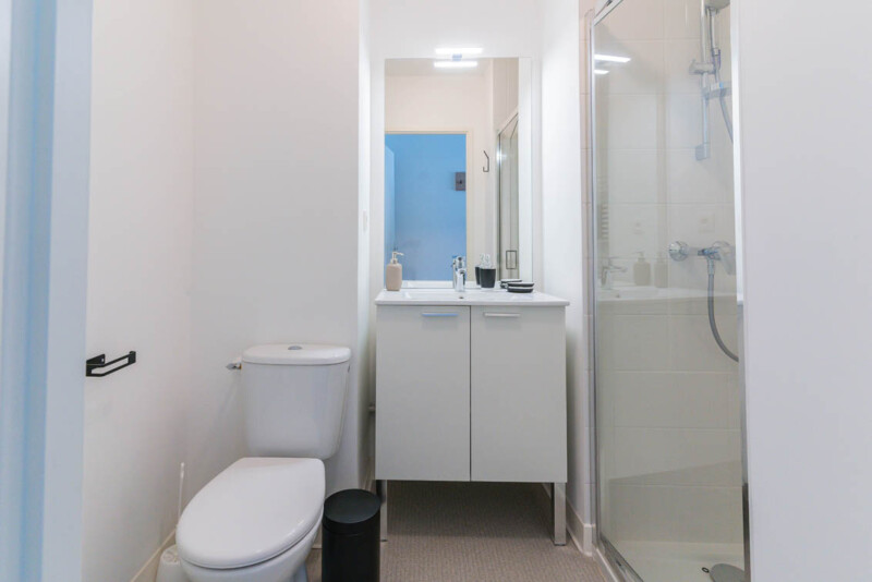 Residence étudiante UXCO Pixel Nantes - studio salle de bain
