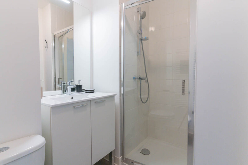 Residence étudiante UXCO Pixel Nantes - studio salle de bain