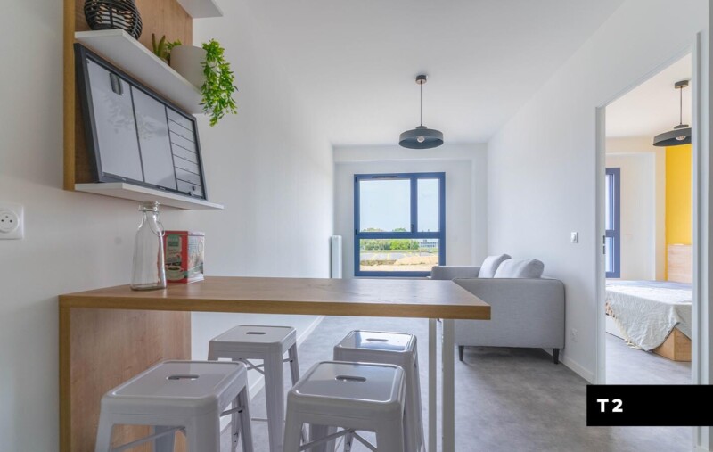 Résidence étudiante UXCO Student Hacker Palaiseau - T2