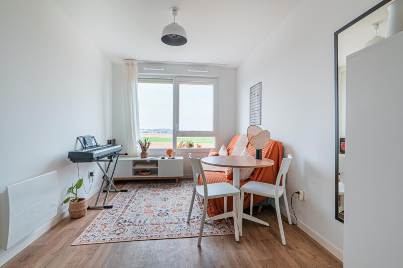 résidence étudiante UXCO Student K7 Schiltigheim - T2 salon