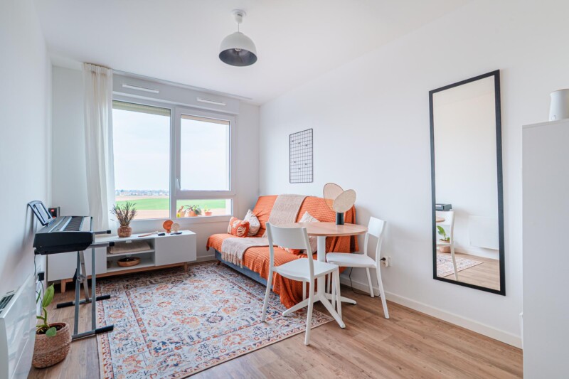 résidence étudiante UXCO Student K7 Schiltigheim - T2 salon