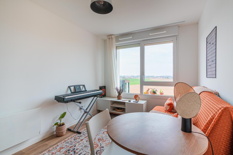 résidence étudiante UXCO Student K7 Schiltigheim - T2 salon