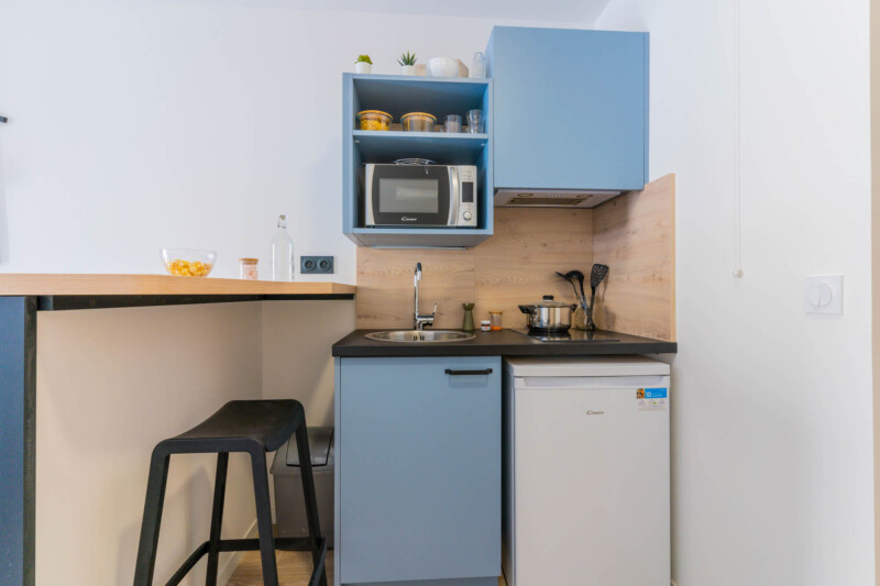 residence-etudiante-uxco-student-valhalla-rouen-studio cuisine