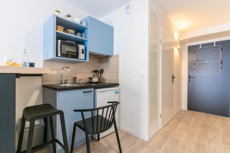 residence-etudiante-uxco-student-valhalla-rouen-studio cuisine