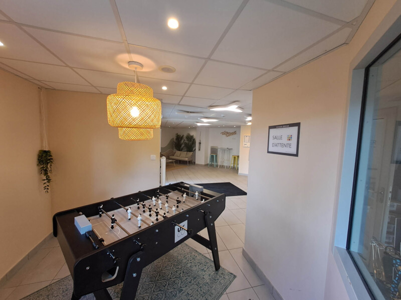 résidence étudiante babyfoot salle commune