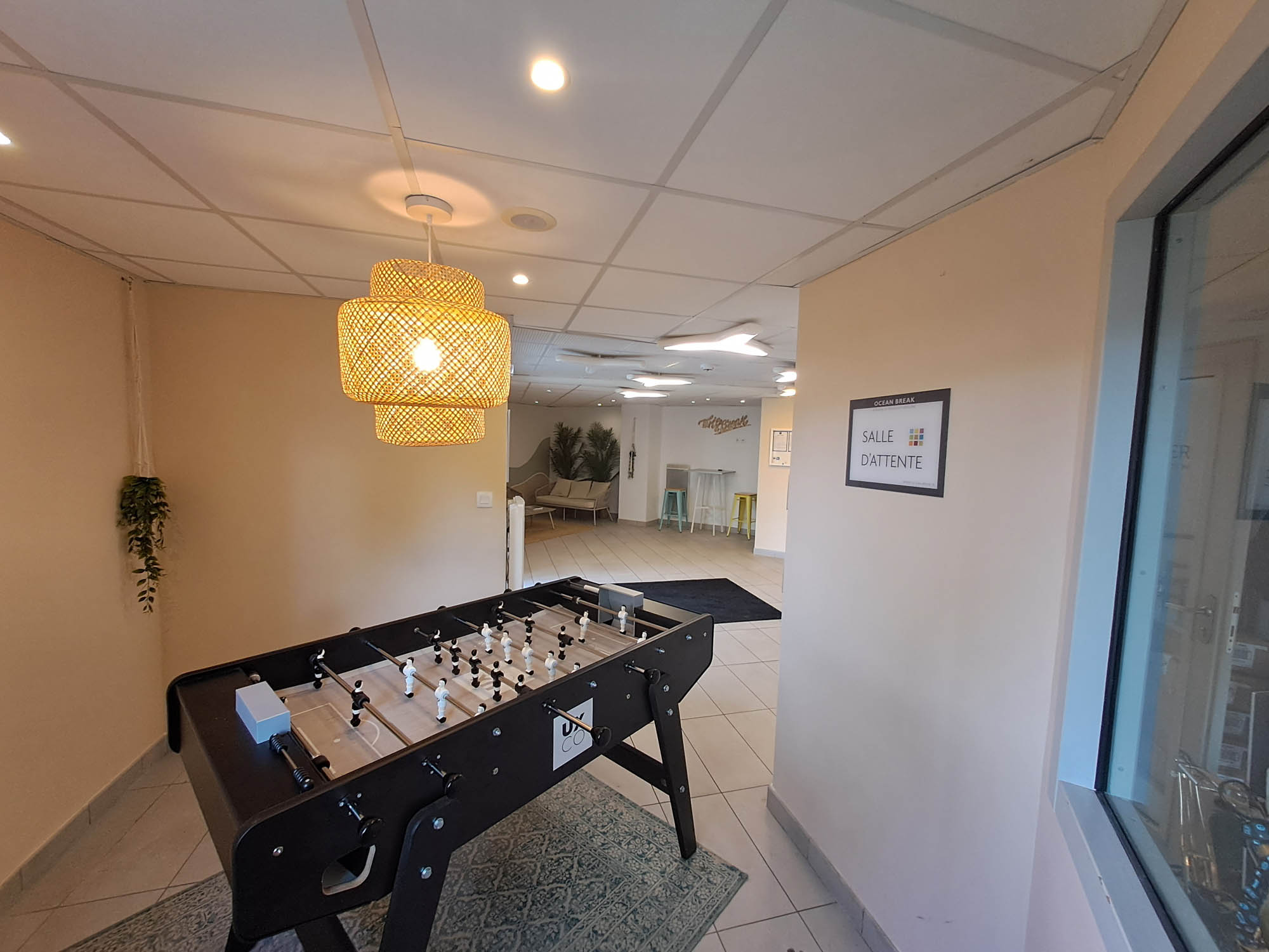résidence étudiante babyfoot salle commune