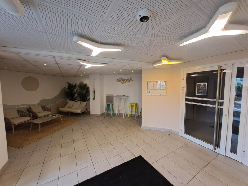 résidence étudiante accueil entrée salle commune