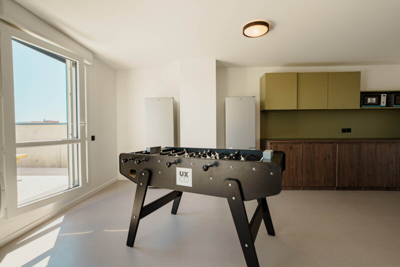 résidence étudiante salon babyfoot