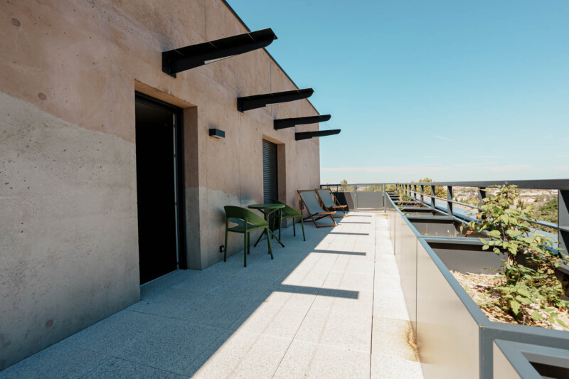 résidence étudiante terrasse colocation